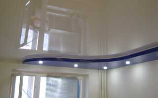 Глянцевые натяжные потолки от компании Невадо