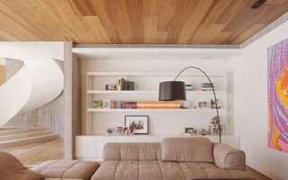 Применение ламината для отделки потолка