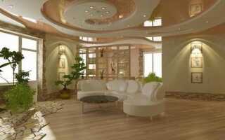 Различные варианты декоративных потолков