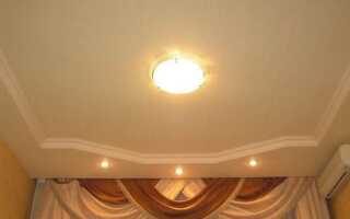 Применение в разных помещениях двойных потолков из гипсокартона