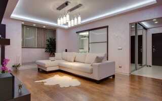 Варианты подсветки для двухуровневых потолков из гипсокартона