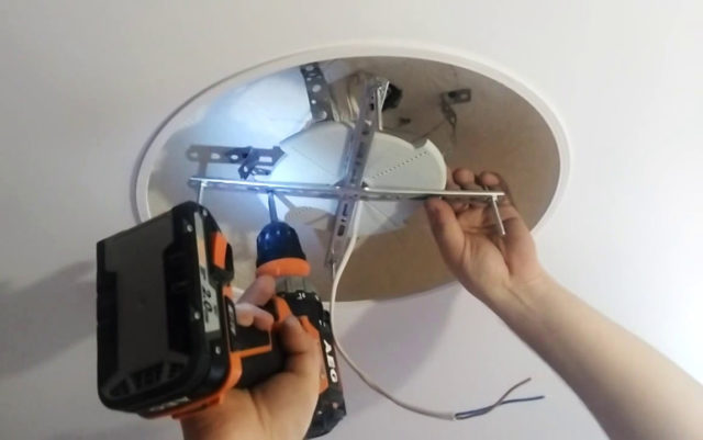 Самодельное протекторное кольцо для люстры